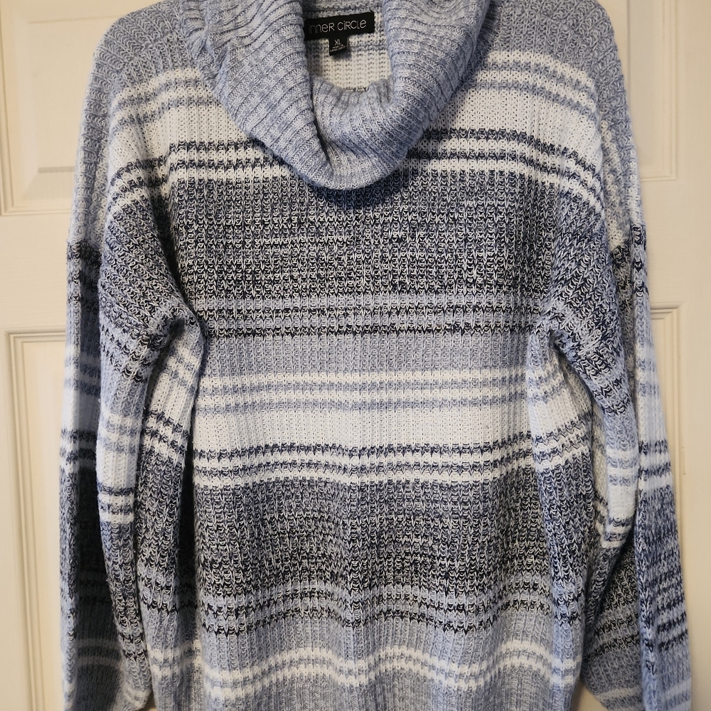 Women's variegated sweater